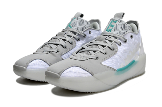 Men's Running Weapon Air Jordan 39 White/Grey Shoes 004